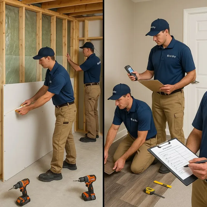 Repairs and Reconstruction process in Tool, TX