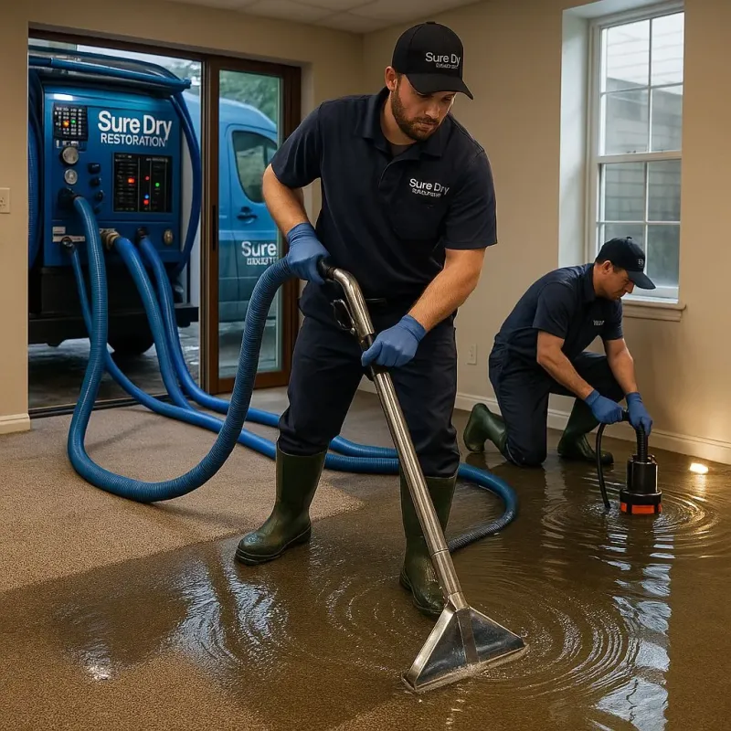 Water Extraction and Removal process in Tool, TX